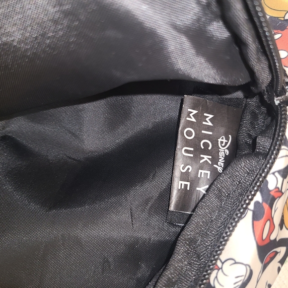 Disney Bioworld Mickey Mouse Patterned Backpack - Red, Black, White - Picture 5 of 5